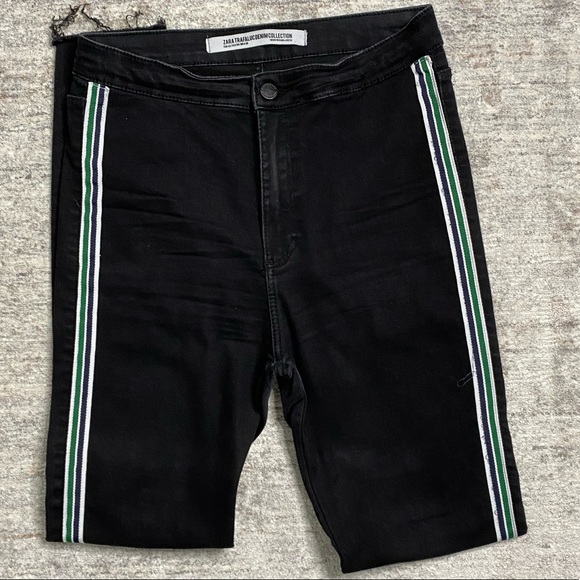 ZARA High-Rise Joggers with Side Stripes - Picture 5 of 6